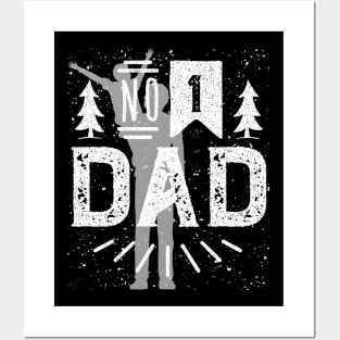 Dad number one Posters and Art